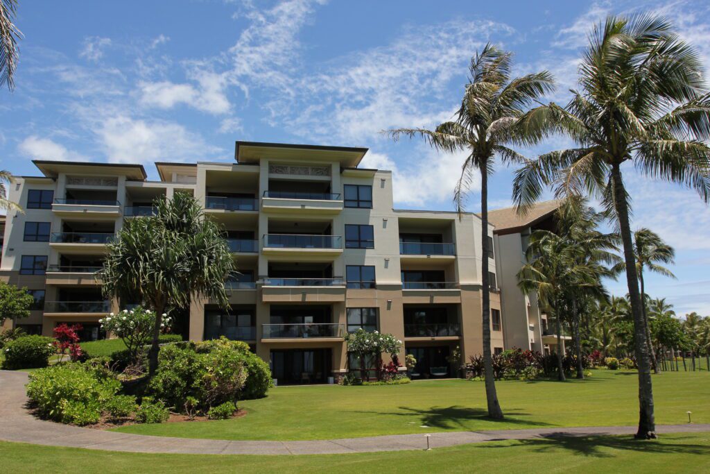 montage kapalua bay maui buildings