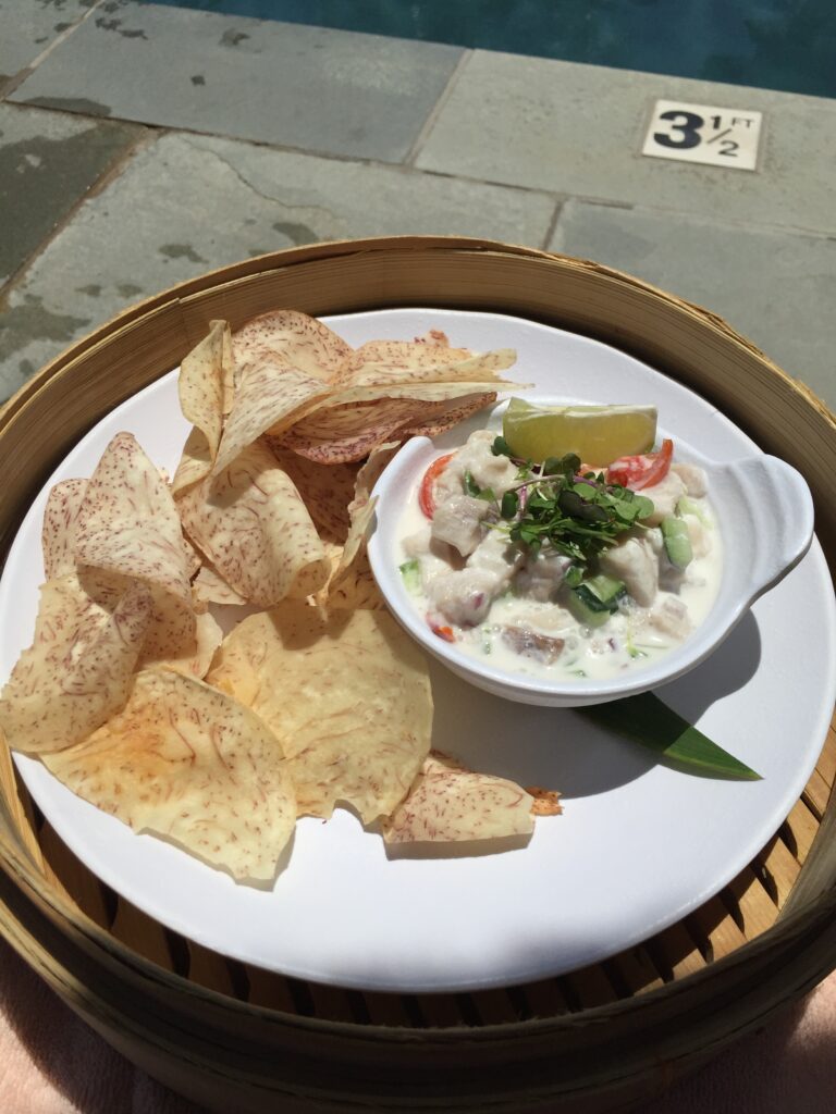 montage kapalua bay maui ceviche