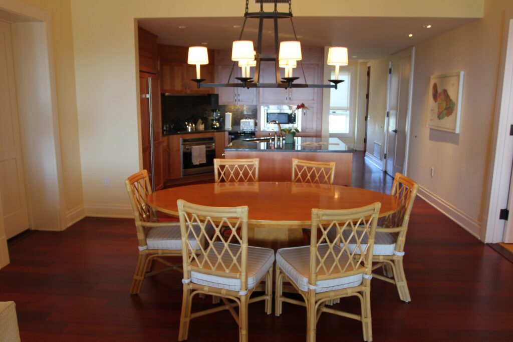 montage kapalua bay maui dining table