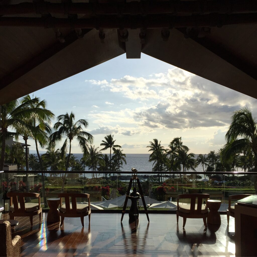 montage kapalua bay maui entrance