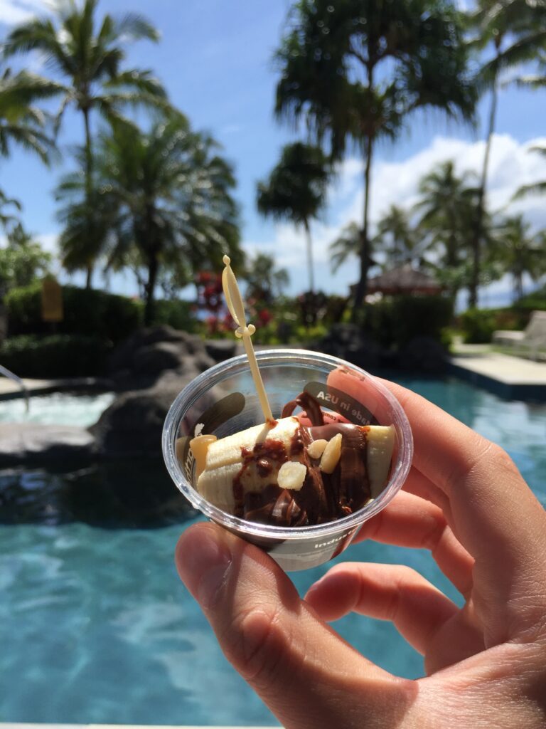 montage kapalua bay maui pool treats