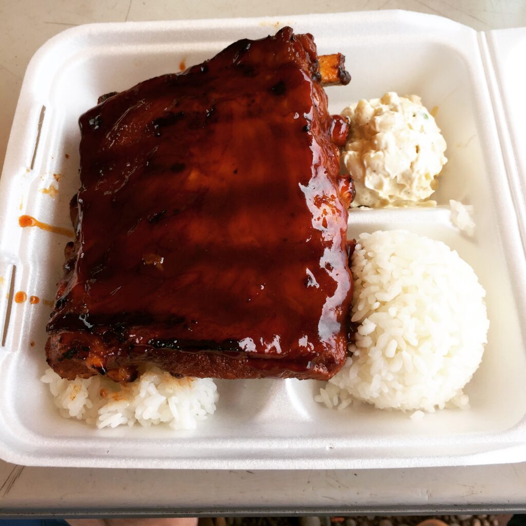 road to hana bruddah huts ribs