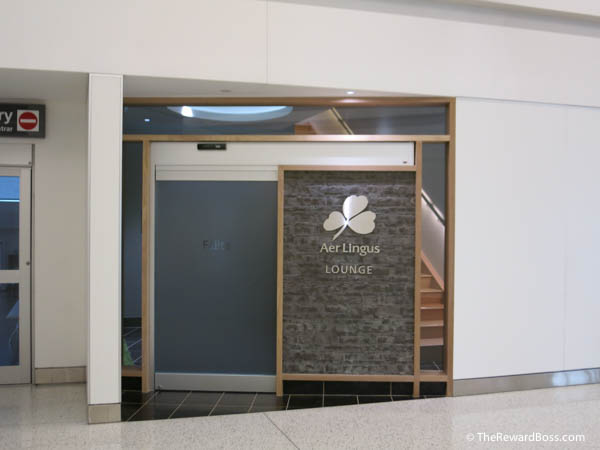 Aer Lingus Lounge JFK - Entrance