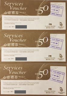 Cathay Pacific Voucher $350 Airline Gift Card Giveaway