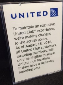 United Club Signs