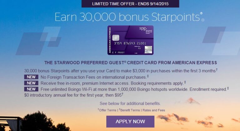 Amex SPG 30K