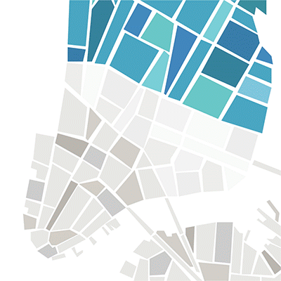ride with via coverage map - canal st