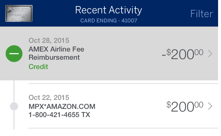 Airline Fee Credit MileagePlus X App