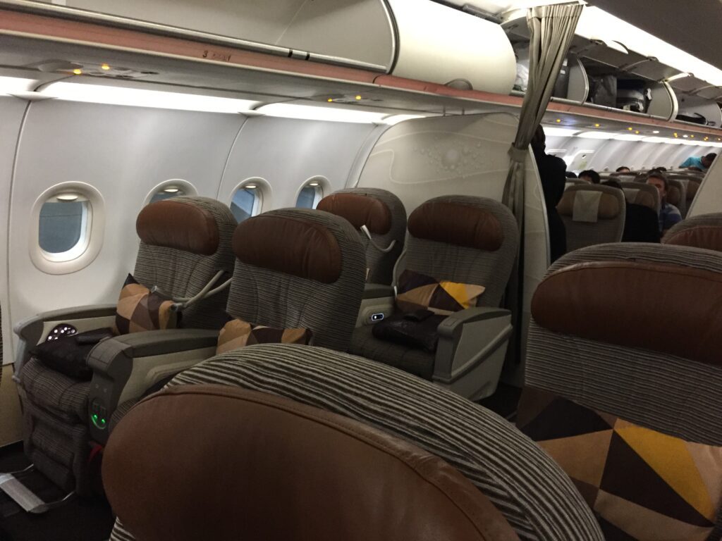 etihad business class hyd cabin