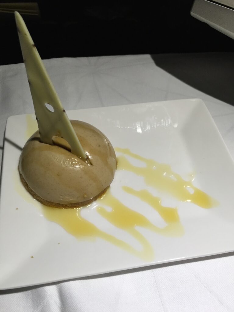 etihad business class hyd dessert