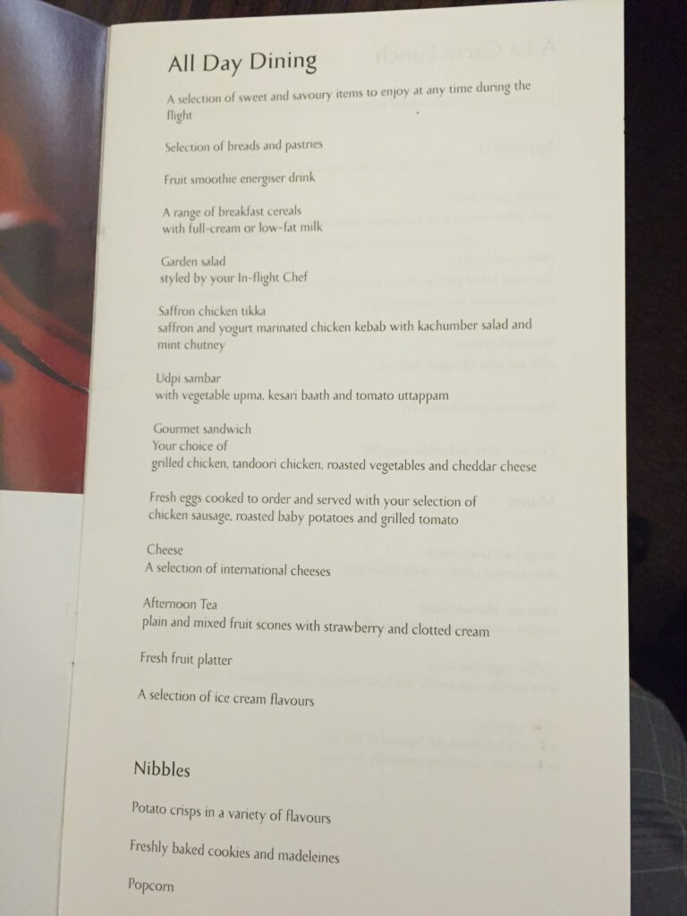 etihad jet airways first class sfo all day dining menu