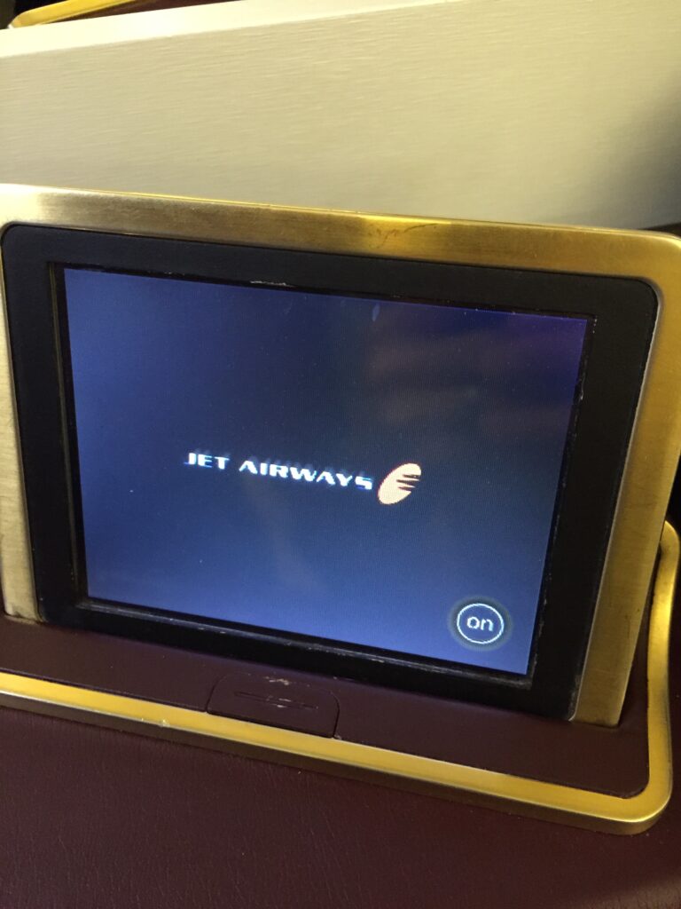 etihad jet airways first class sfo seat control