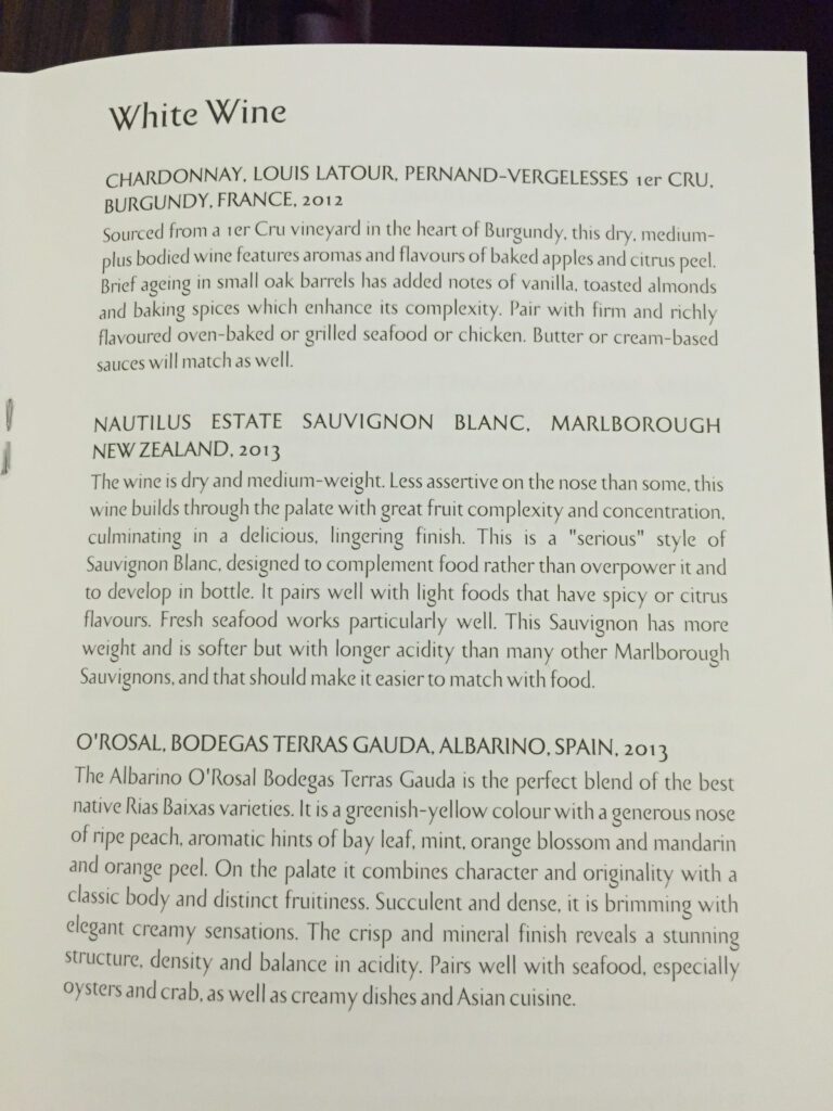 etihad jet airways first class sfo white wine