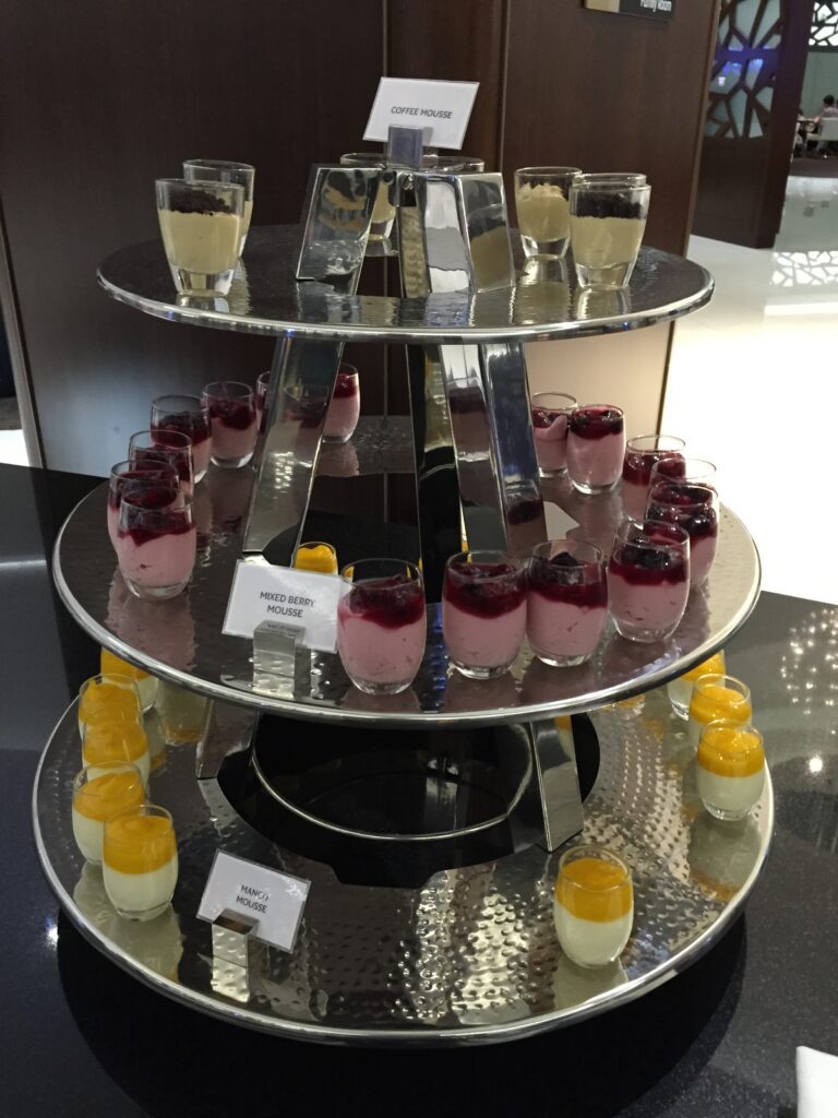 etihad premium lounge auh sweets