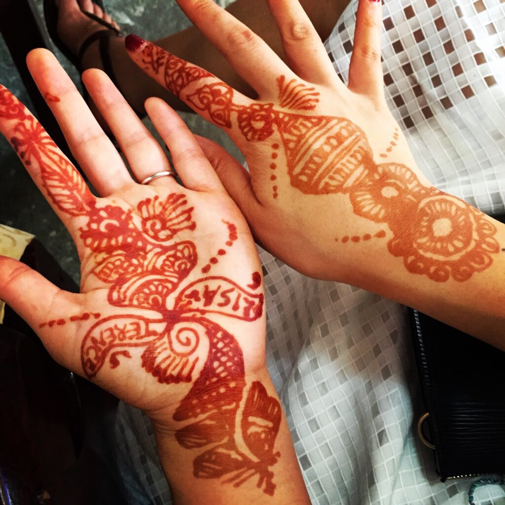 indian wedding henna