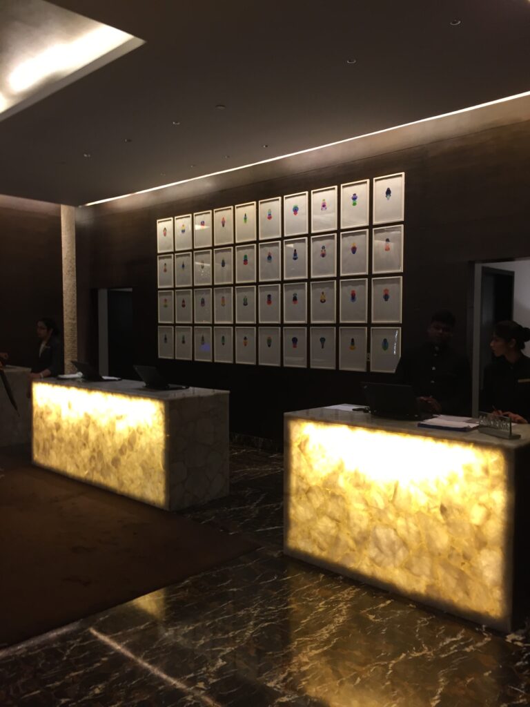 park hyatt hyderabad lobby desk