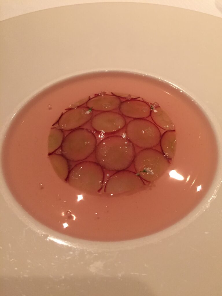 restaurant andre singapore sorbet
