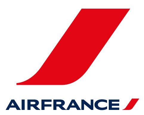 a red and blue logo