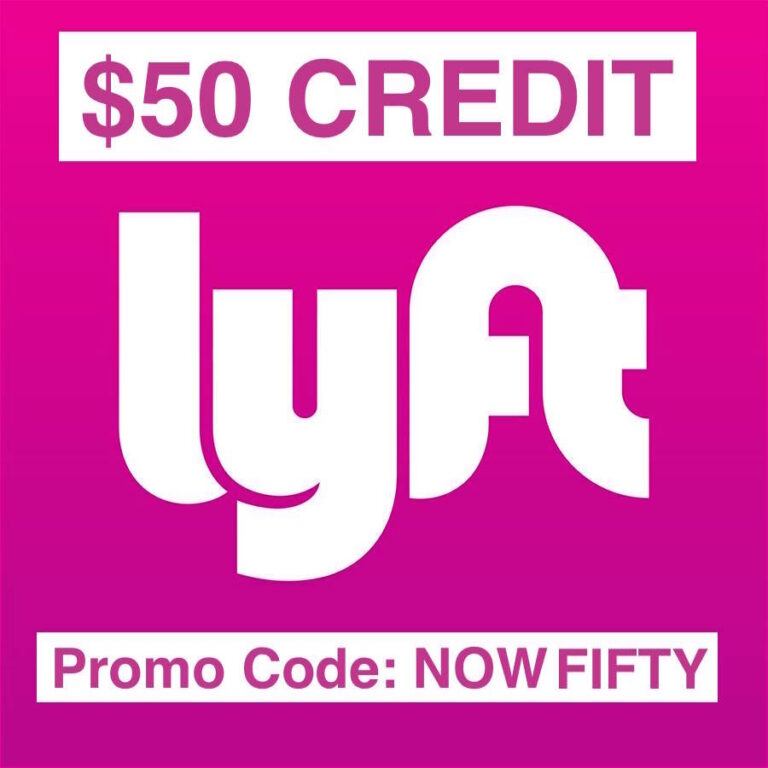 Lyft Promo Code 50 Credit FIFTYPROMO - Coupon Discount