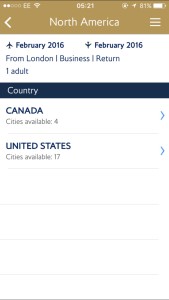 Pick country North America