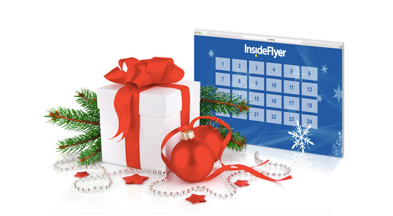 a gift box and a calendar