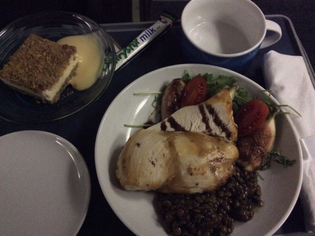 BA meal LCY-DUB
