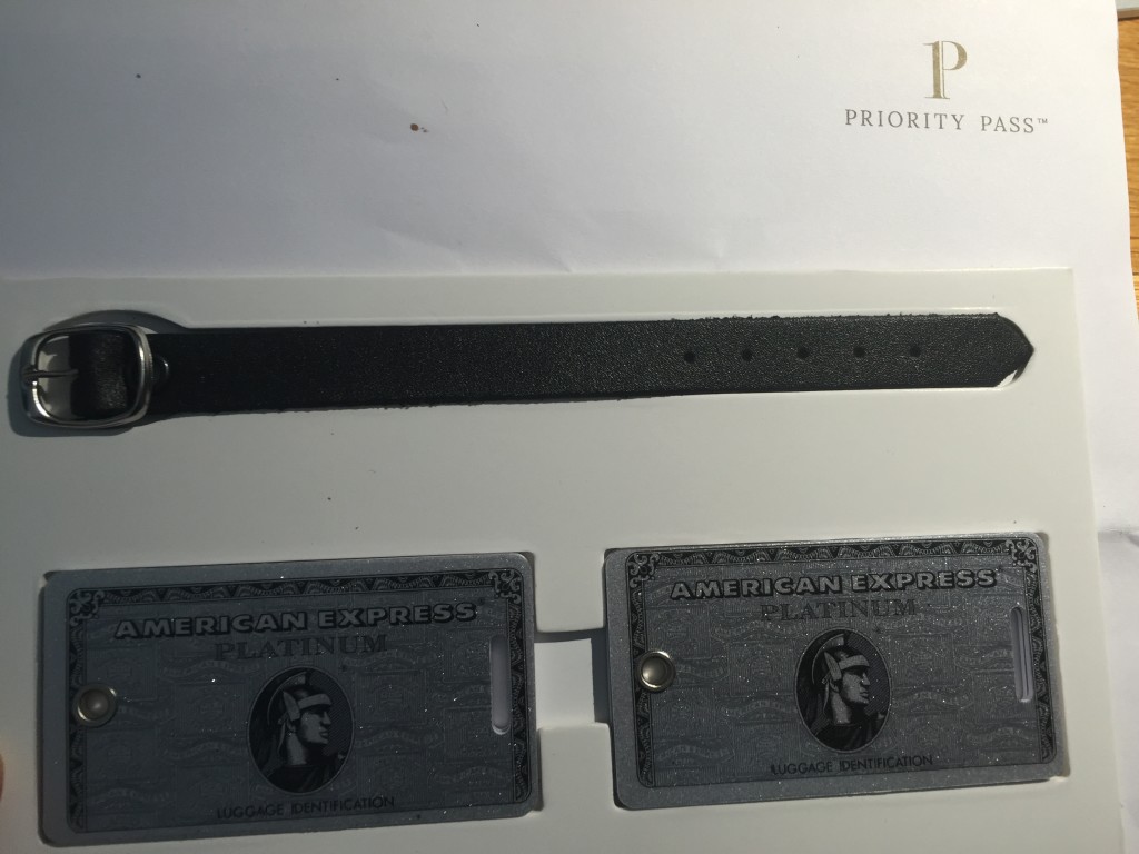 UK Platinum Amex pack