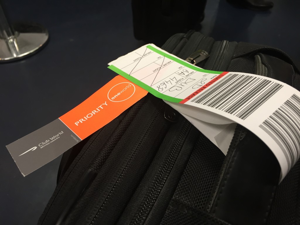 BA Bag Tag