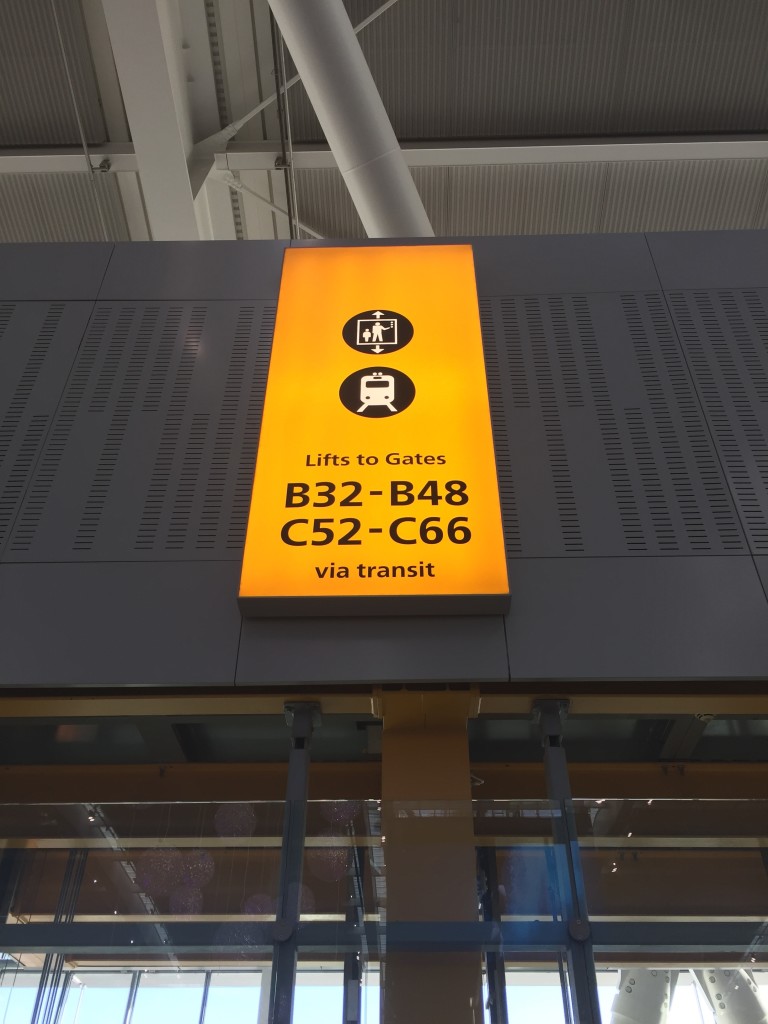 Lifts to LHR T5 transit