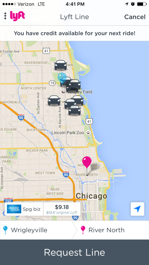 Lyft Line Chicago