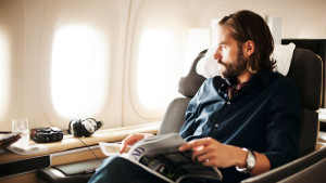 general image - man sitting in LH first cls