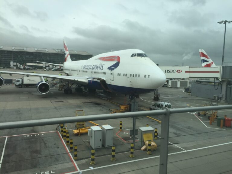an airplane on the tarmac