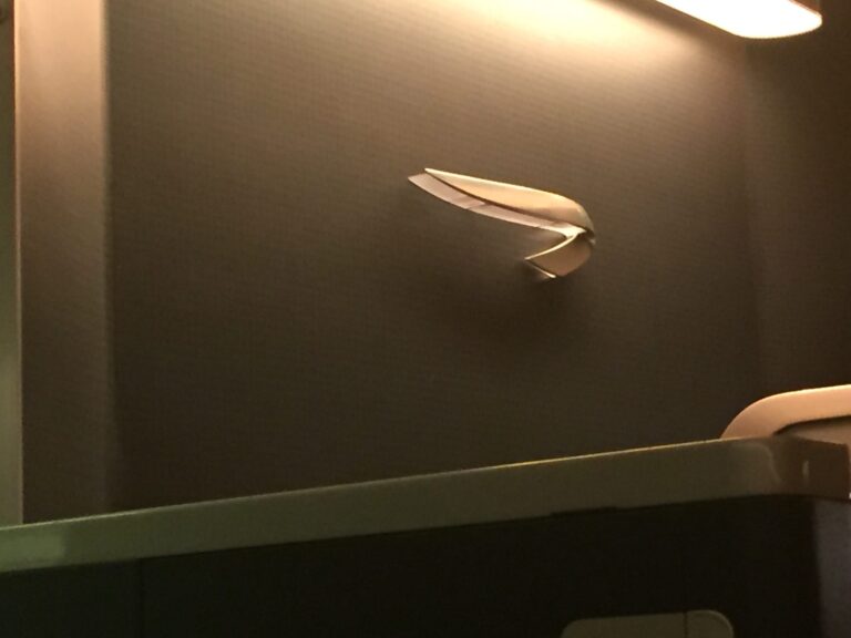 a light on a wall