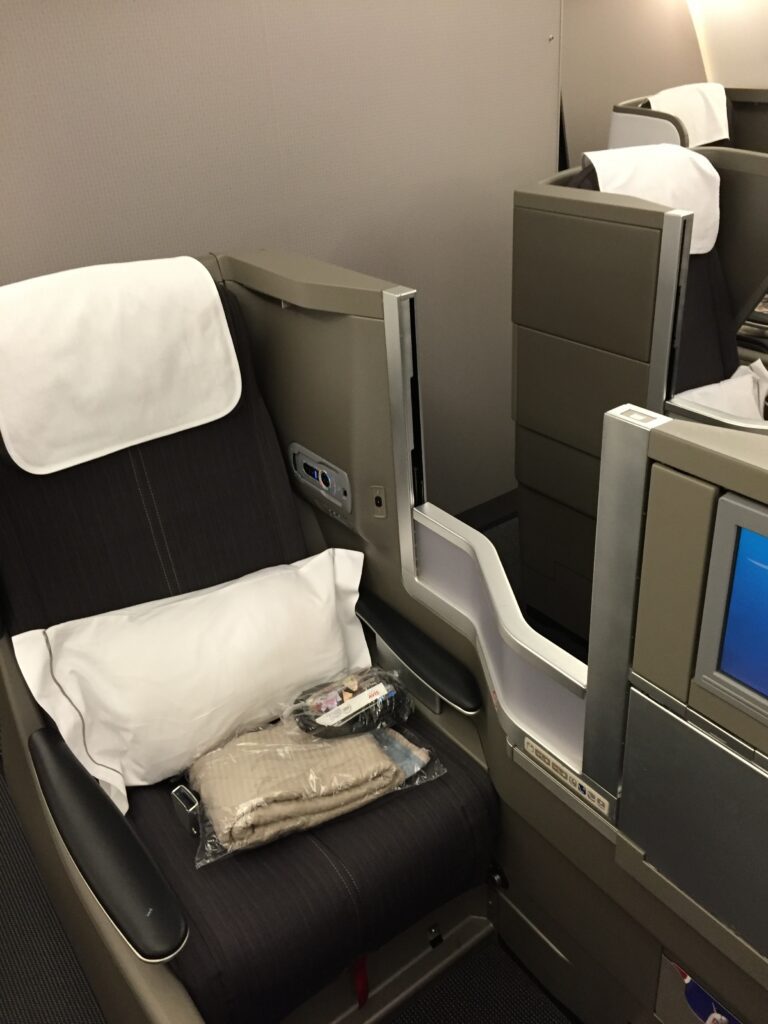 british airways business class lhr sfo a380 seat