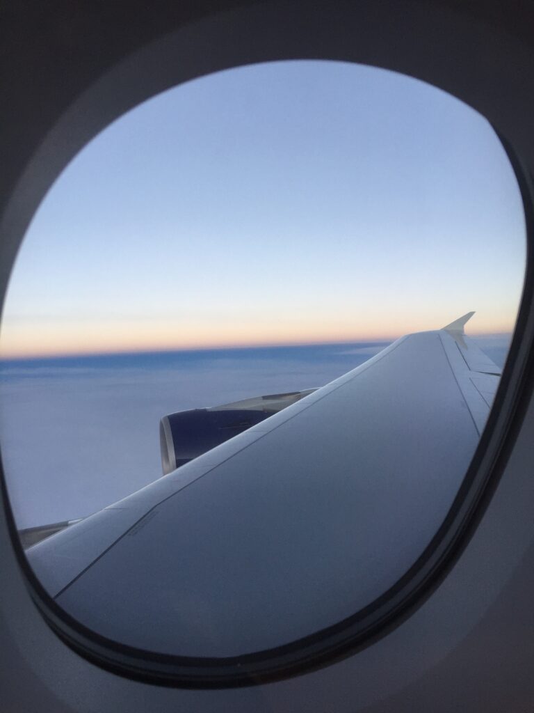 british airways business class lhr sfo a380 window view