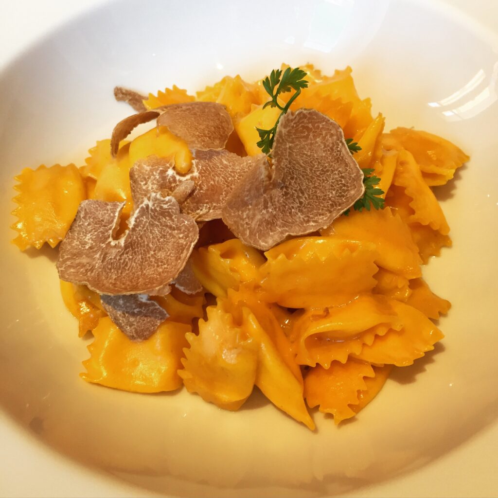 piazza duomo alba italy cheese agnolotti white truffle