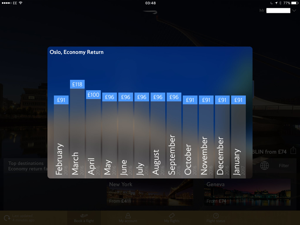 Ipad app cheapest flight search