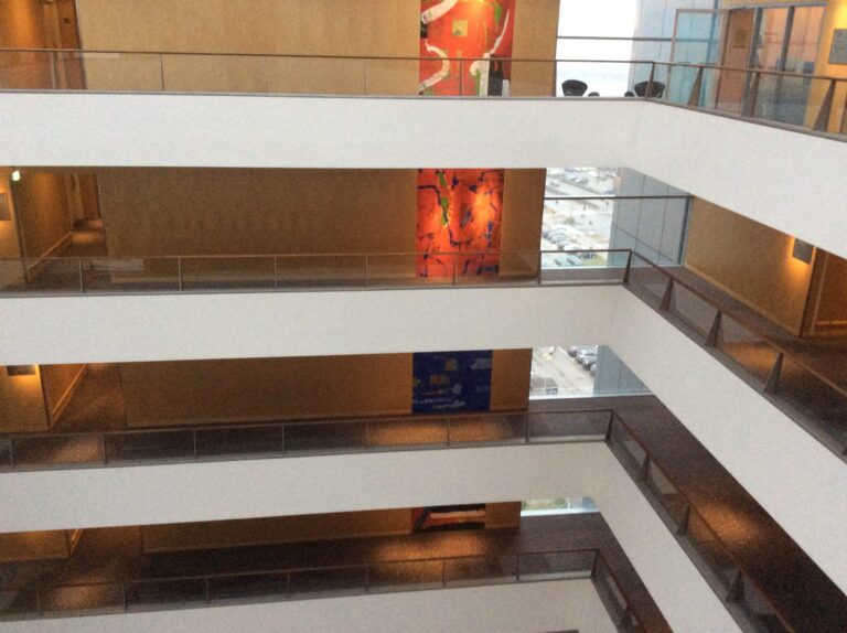 a building with multiple floors