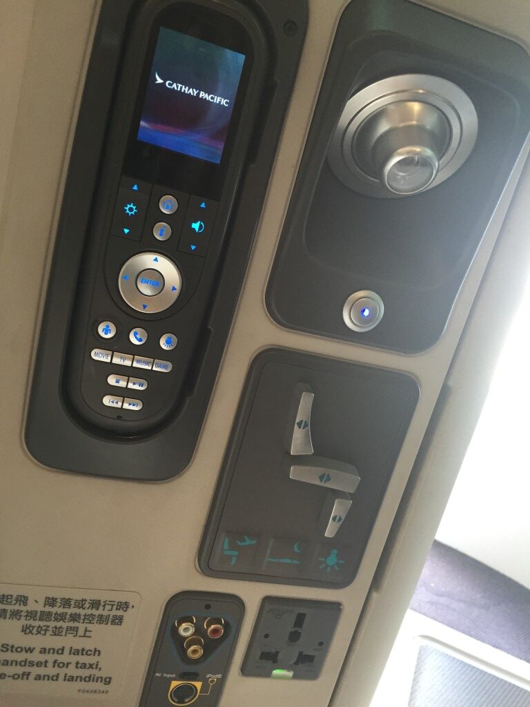 Cathay Pacific SIN-Hong Kong