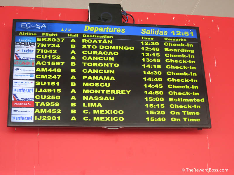 Havana Cuba Departure Connecting cities