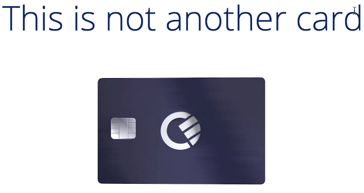 a credit card with a chip