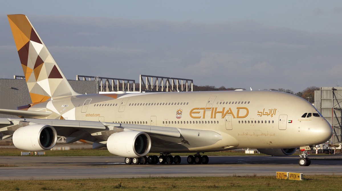 Etihad Airways Airbus A380