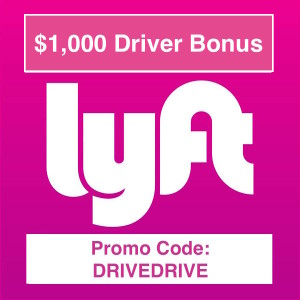 Lyft $1000 Driver Bonus - Promo Code New York City San Francisco
