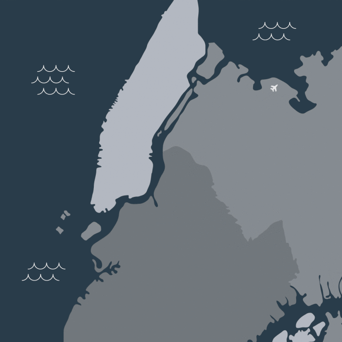 TryCaviar.com Map Manhattan Brooklyn Queens