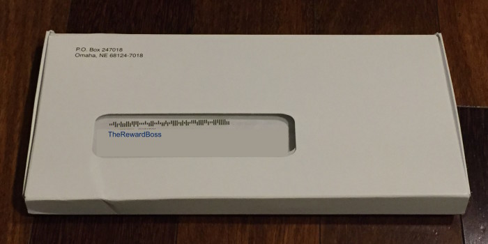 American Express Platinum Mercedes Benz Packaging
