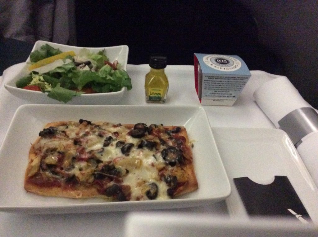 AA LHR to CLT 2nd meal
