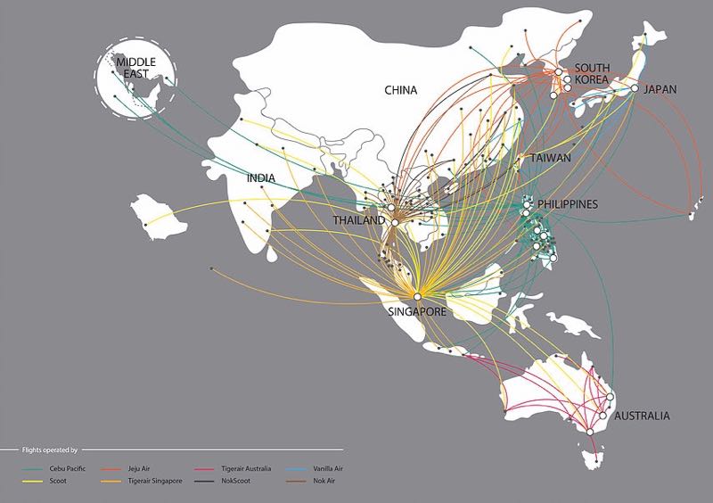 Route map di Value Alliance