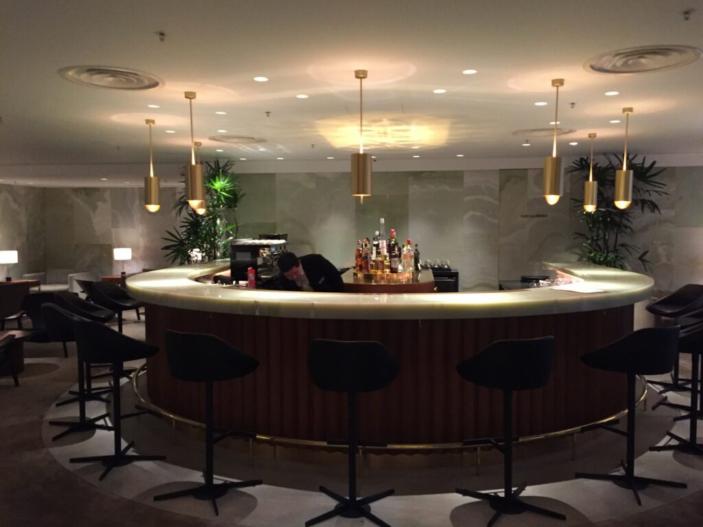 cathay pacific the pier first class lounge bar
