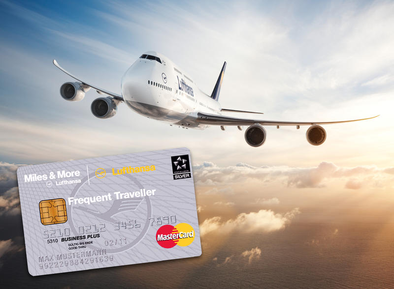 Lufthansa Boeing 747-8 e tessera Miles & More