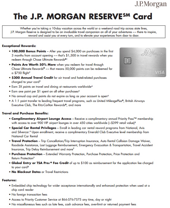 JPM Reserve 1